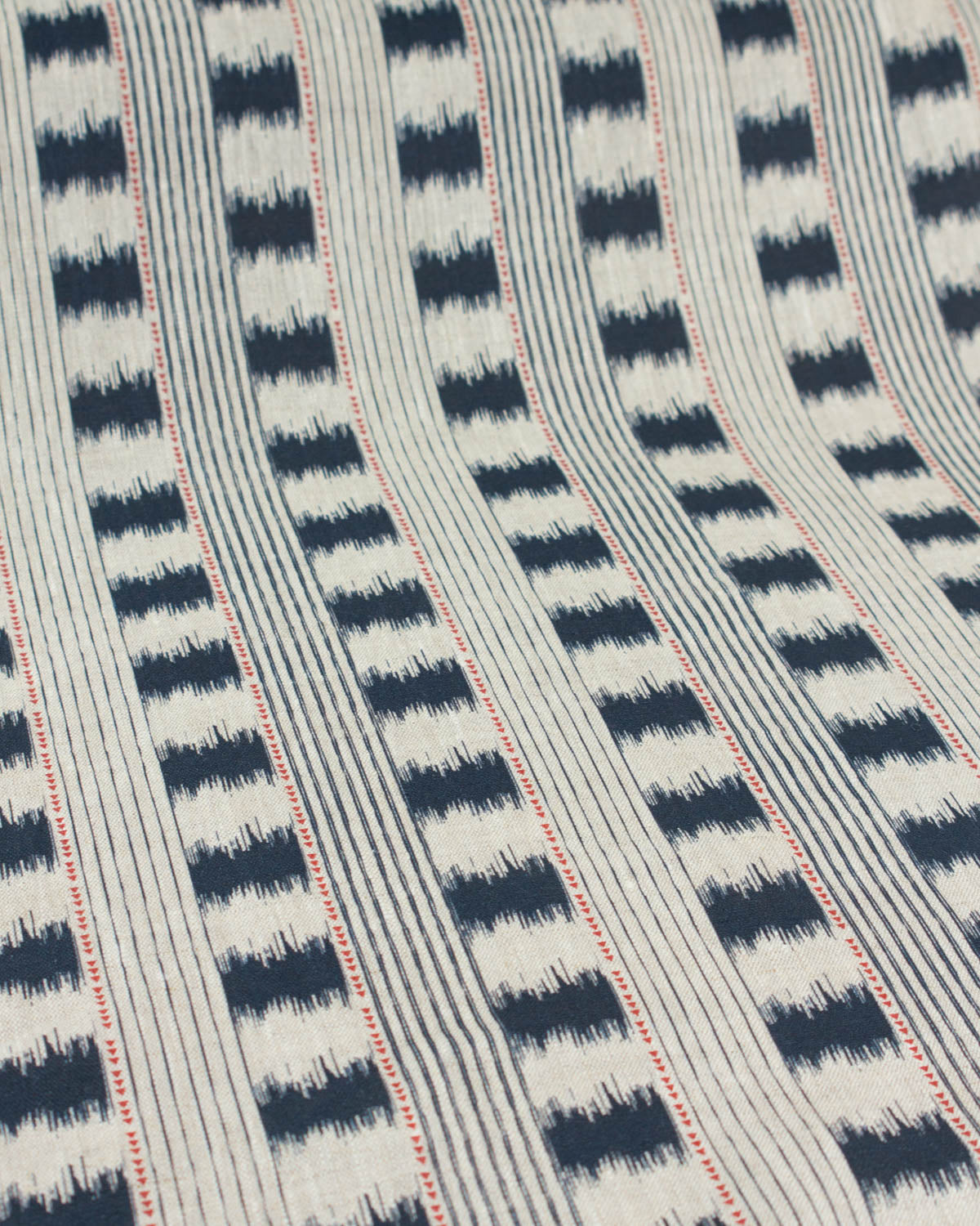 Curtain and Interiors Fabric - Esja Stripe - Navy