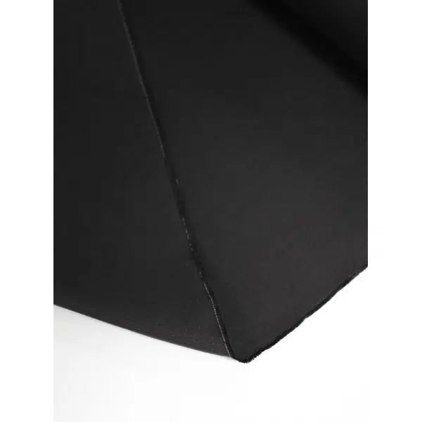 Irish Linen Fabric - Black – view 2 – Truro Fabrics