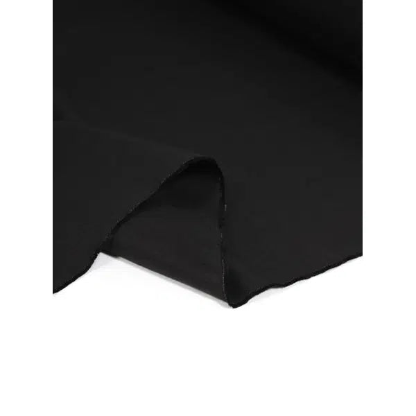 Irish Linen Fabric - Black – view 3 – Truro Fabrics