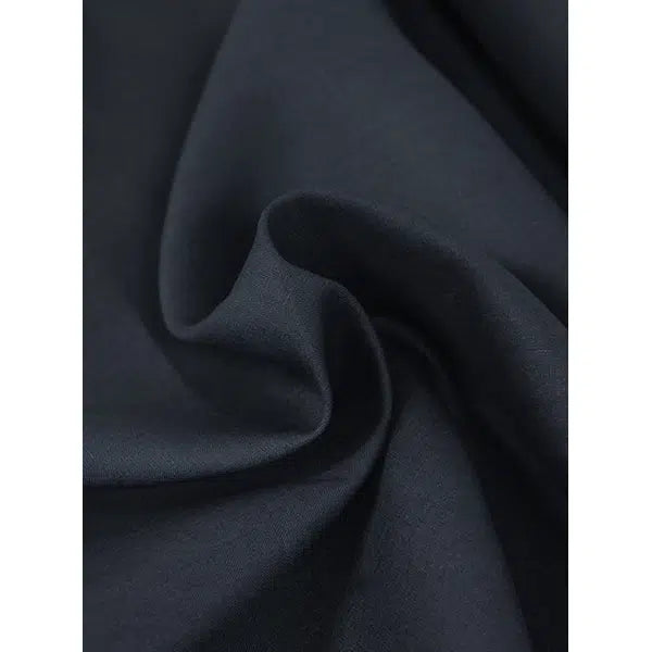 Irish Linen Fabric - Midnight – view 2 – Truro Fabrics