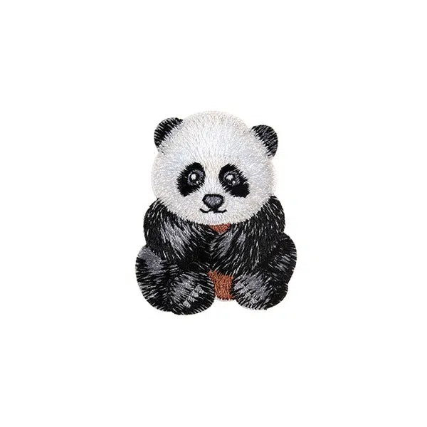 Iron-On Motif Patch - Baby Panda – Truro Fabrics