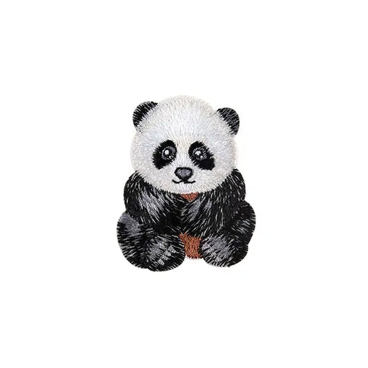 Iron-On Motif Patch - Baby Panda – Truro Fabrics