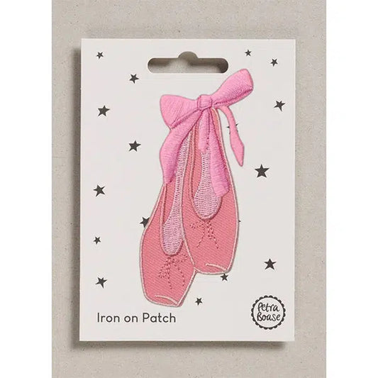 Iron-On Motif Patch - Ballet Shoes – Truro Fabrics