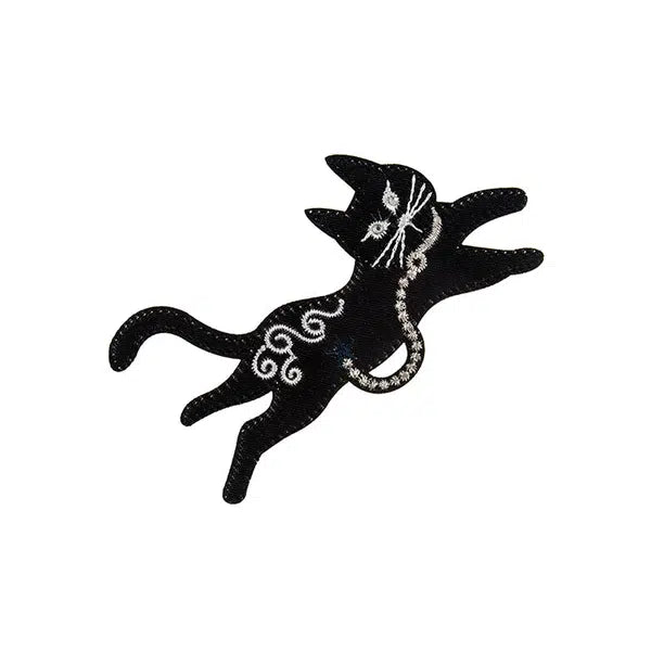 Iron-On Motif Patch - Black Cat – Truro Fabrics