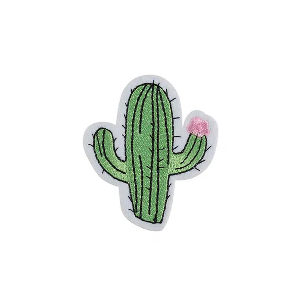 Iron-On Motif Patch - Cactus – Truro Fabrics