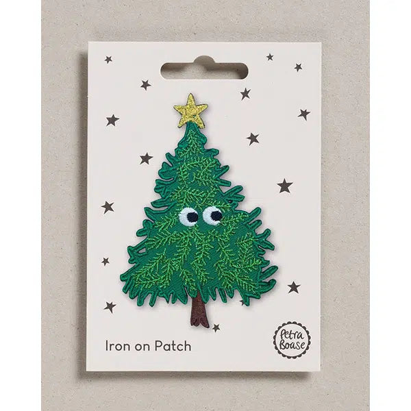 Iron-On Motif Patch - Christmas Tree – Truro Fabrics