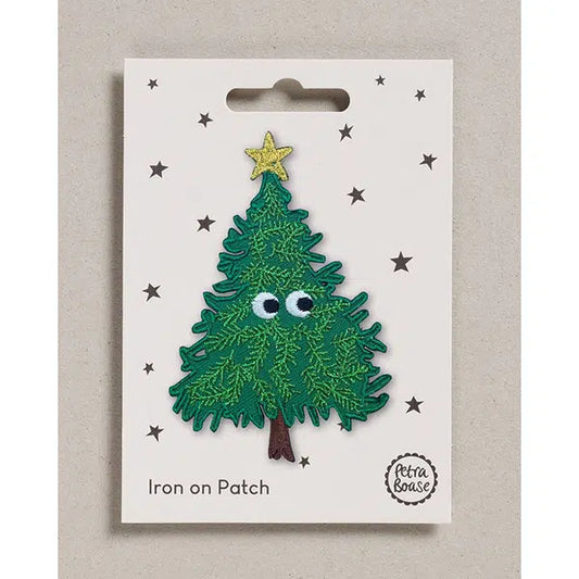 Iron-On Motif Patch - Christmas Tree – Truro Fabrics