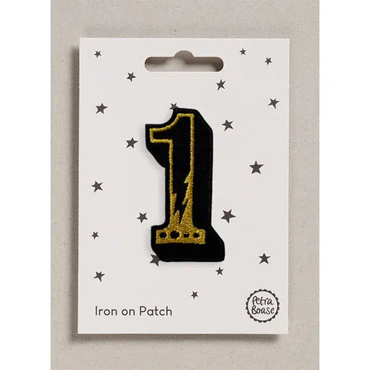 Iron-On Motif Patch - Circus Numbers – view 2 – Truro Fabrics