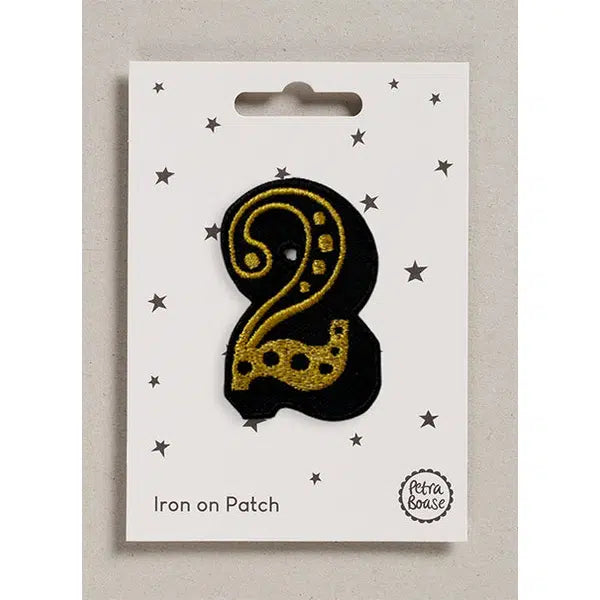 Iron-On Motif Patch - Circus Numbers – view 3 – Truro Fabrics