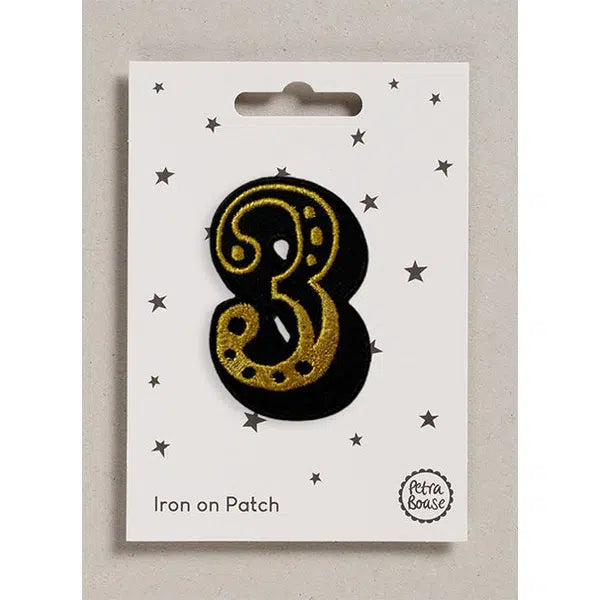 Iron-On Motif Patch - Circus Numbers – view 4 – Truro Fabrics