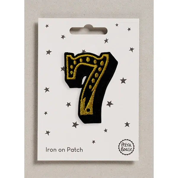 Iron-On Motif Patch - Circus Numbers – view 8 – Truro Fabrics
