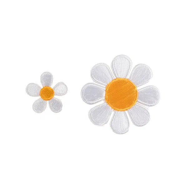 Iron-On Motif Patch - Daisies – Truro Fabrics