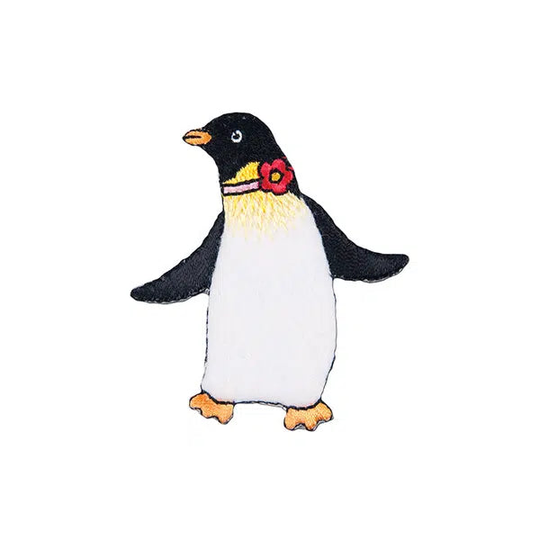 Iron-On Motif Patch - Dancing Penguin – Truro Fabrics