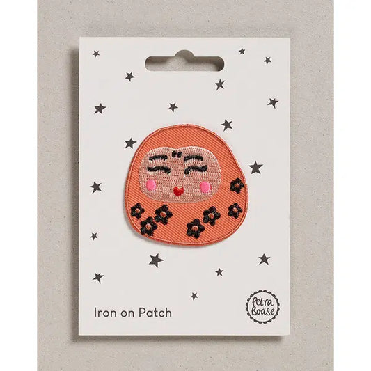 Iron-On Motif Patch - Daruma Doll – Truro Fabrics
