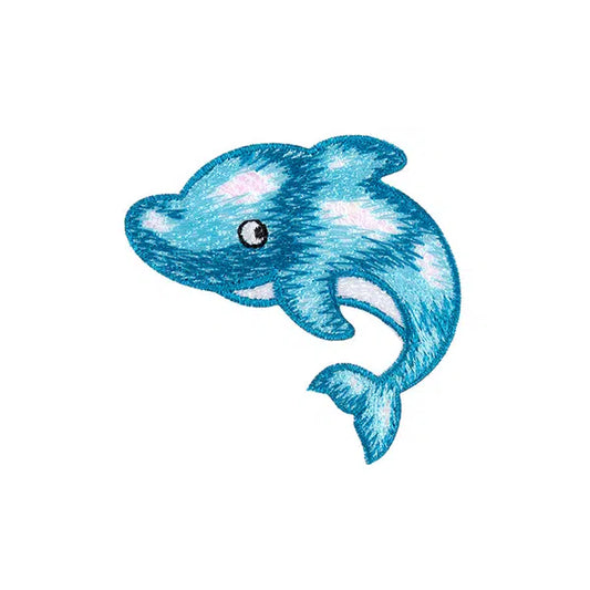 Iron-On Motif Patch - Dolphin – Truro Fabrics