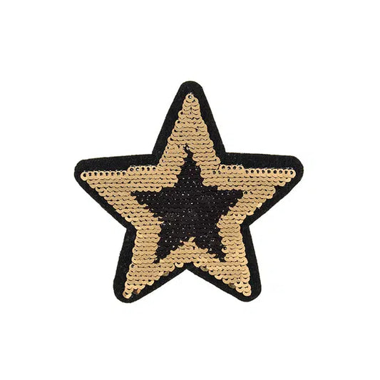 Iron-On Motif Patch - Flip Sequin Star – Truro Fabrics