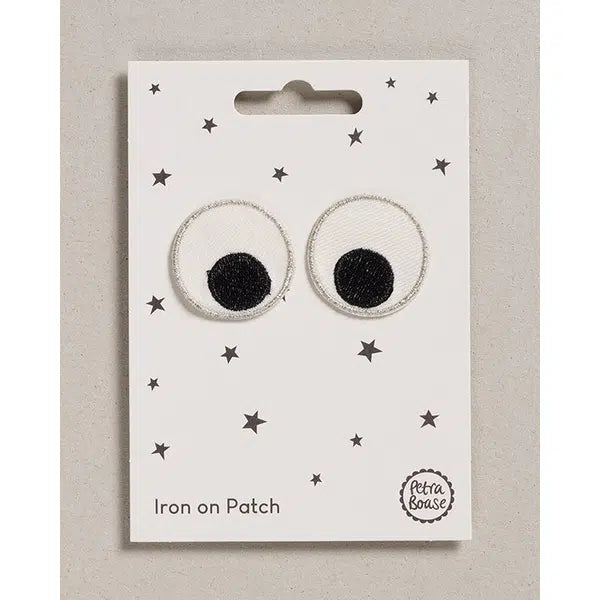 Iron-On Motif Patch - Googly Eyes – Truro Fabrics
