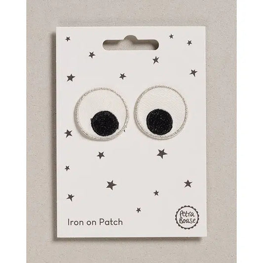 Iron-On Motif Patch - Googly Eyes – Truro Fabrics