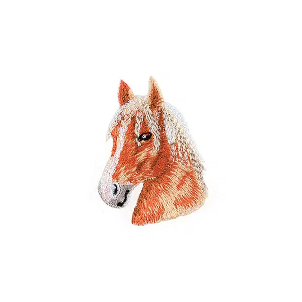 Iron-On Motif Patch - Horse Head – Truro Fabrics