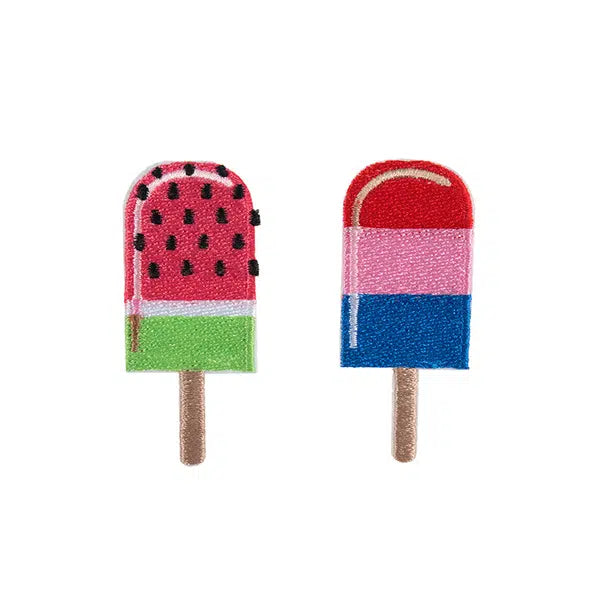 Iron-On Motif Patch - Ice Lollies – Truro Fabrics