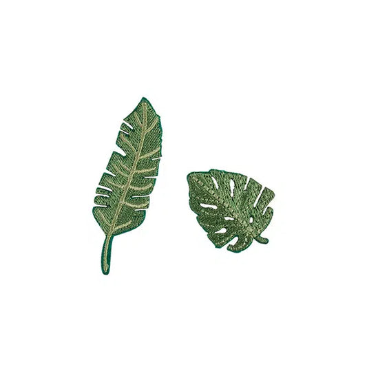 Iron-On Motif Patch - Jungle Leaves – Truro Fabrics