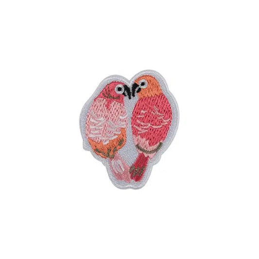 Iron-On Motif Patch - Love Birds – Truro Fabrics