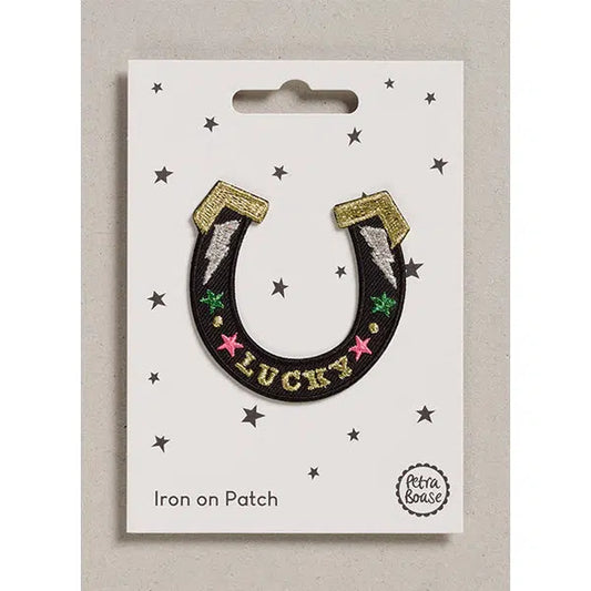 Iron-On Motif Patch - Lucky Horseshoe – Truro Fabrics