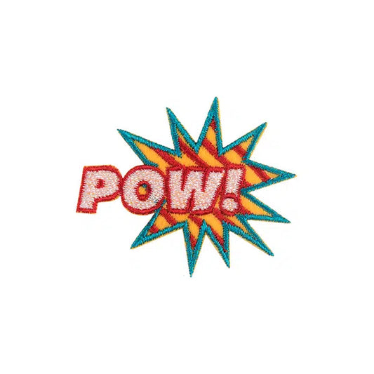 Iron-On Motif Patch - POW! – Truro Fabrics