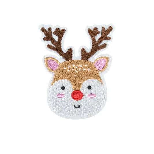 Iron-On Motif Patch - Reindeer – Truro Fabrics