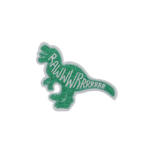Iron-On Motif Patch - Roaring Dinosaur – Truro Fabrics