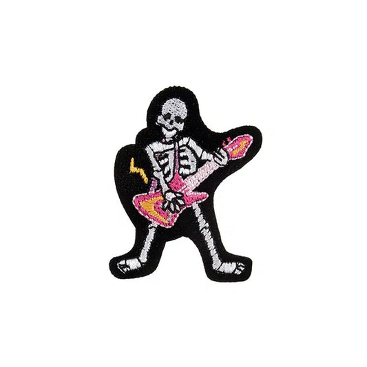 Iron-On Motif Patch - Rock Star Skeleton – Truro Fabrics