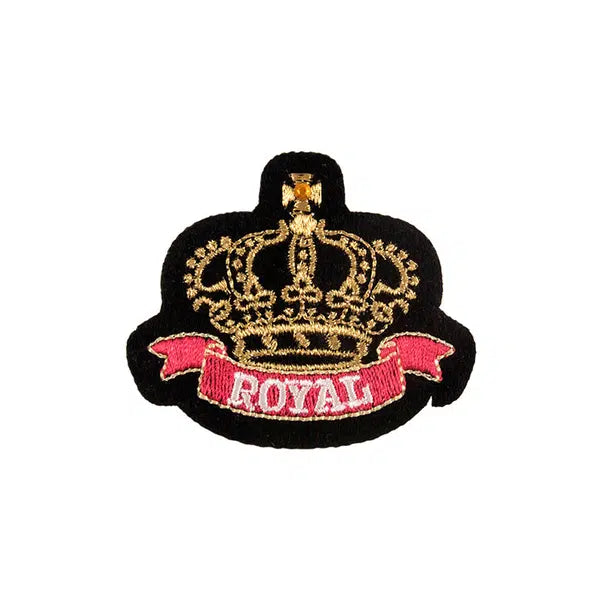 Iron-On Motif Patch - Royal Crown – Truro Fabrics