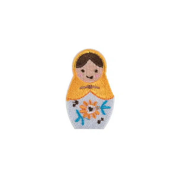 Iron-On Motif Patch - Russian Doll – Truro Fabrics