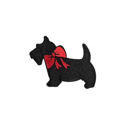 Iron-On Motif Patch - Scottie Dog – Truro Fabrics
