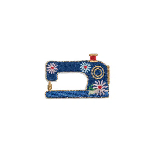 Iron-On Motif Patch - Sewing Machine – Truro Fabrics