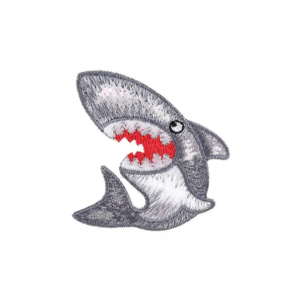 Iron-On Motif Patch - Shark – Truro Fabrics