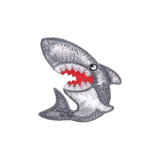 Iron-On Motif Patch - Shark – Truro Fabrics