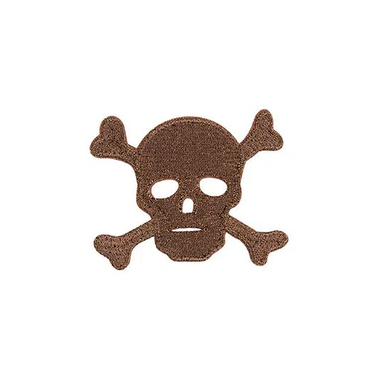 Iron-On Motif Patch - Skull & Cross Bones – Truro Fabrics