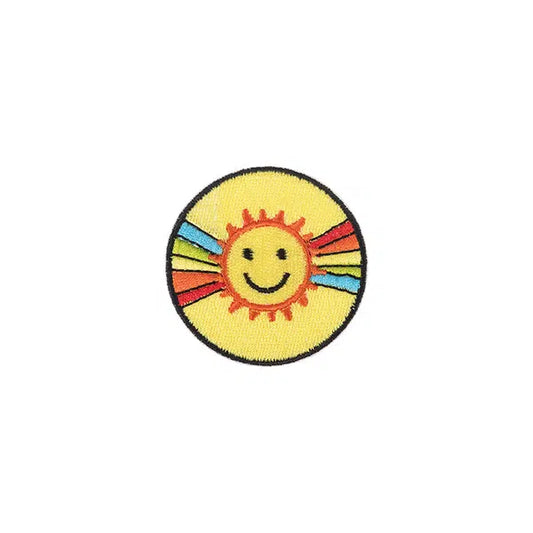 Iron-On Motif Patch - Smiley Sunshine – Truro Fabrics