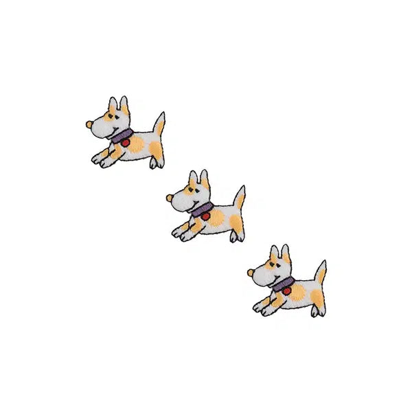 Iron-On Motif Patch - Tiny Dogs – Truro Fabrics