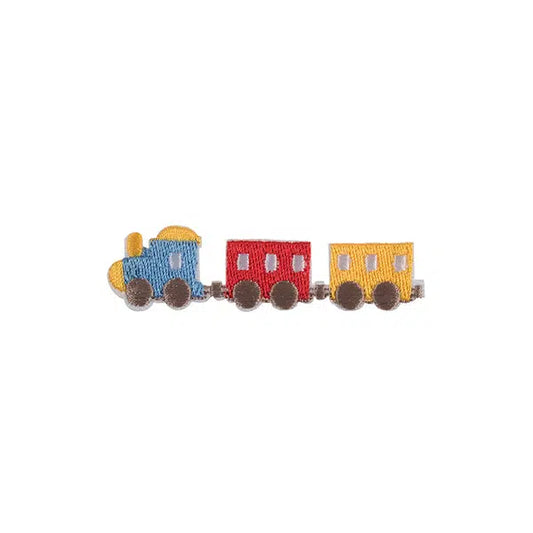 Iron-On Motif Patch - Tiny Train – Truro Fabrics