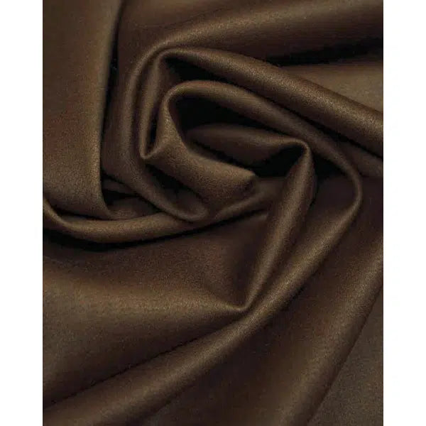 Italian Wool Suiting Fabric - Chocolate – view 3 – Truro Fabrics