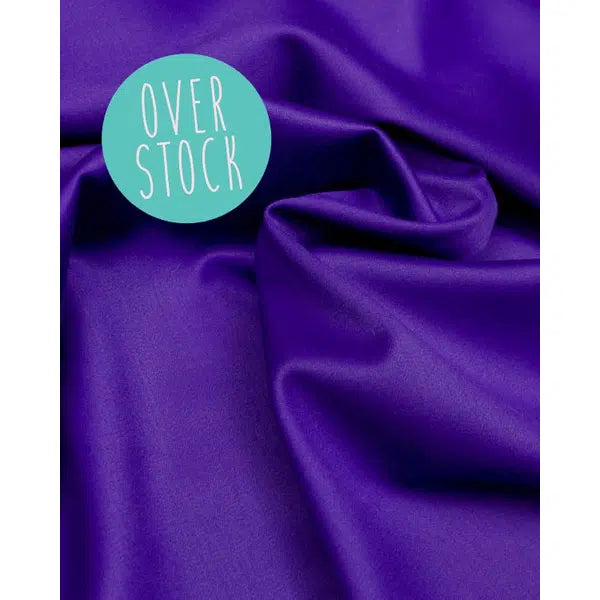 Italian Wool Suiting Fabric - Violet – view 5 – Truro Fabrics