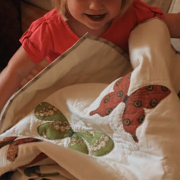 Janet Clare - Applique Quilt Paper Pattern - Miss Butterfly | Truro Fabrics