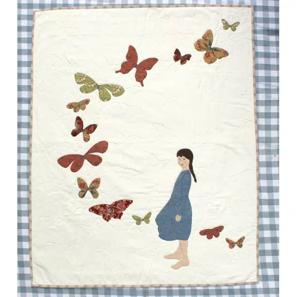 Janet Clare - Applique Quilt Paper Pattern - Miss Butterfly | Truro Fabrics