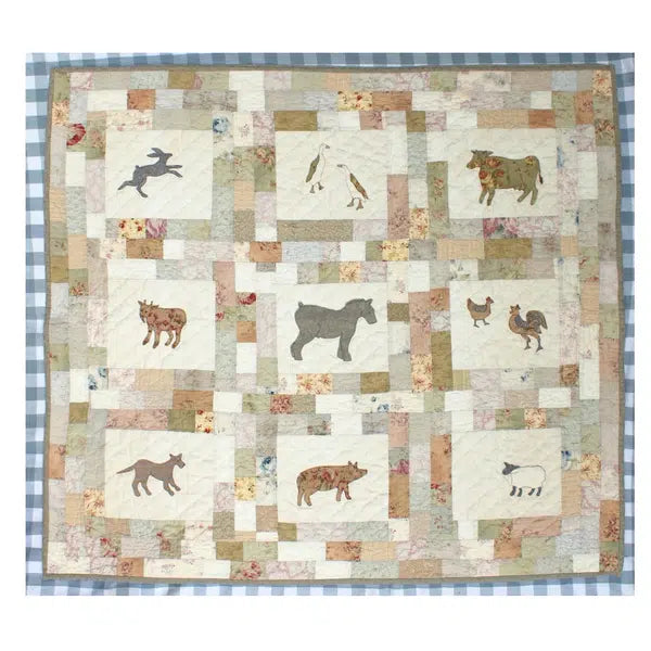 Janet Clare - Patchwork Quilt Paper Pattern - Come to the Farm With Me | Truro Fabrics