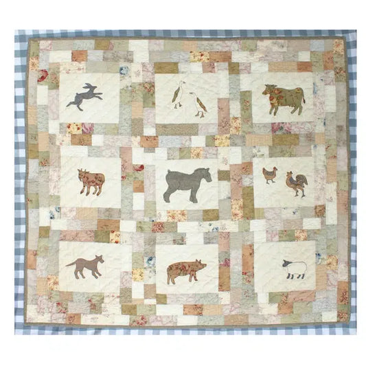 Janet Clare - Patchwork Quilt Paper Pattern - Come to the Farm With Me | Truro Fabrics