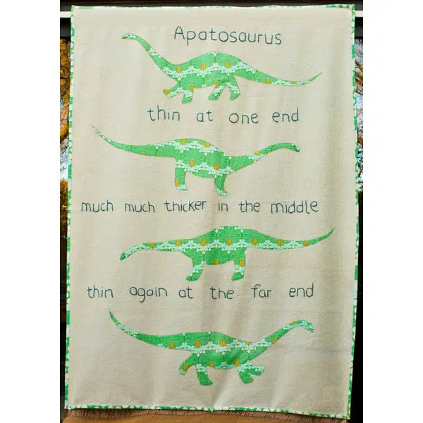 Janet Clare - Patchwork Quilt Paper Pattern - Monty the Dinosaur | Truro Fabrics