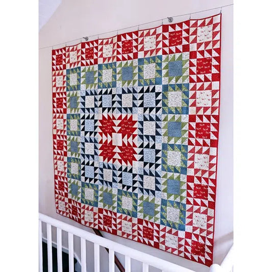 Janet Clare - Patchwork Quilt Paper Pattern - Twizzle | Truro Fabrics