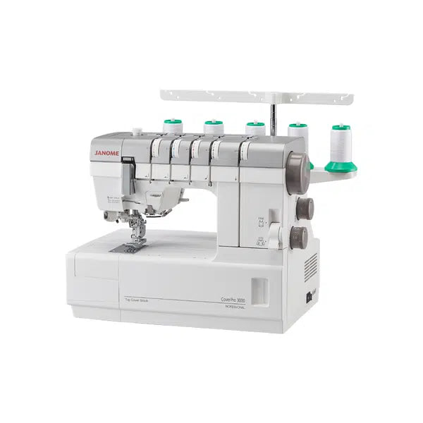 Janome CoverPro 3000P Coverstitch Machine | Truro Fabrics